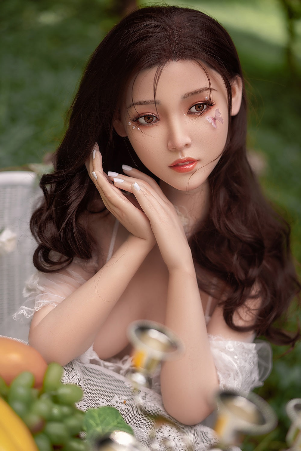 164cm Neriah #225 Full Silicone Sex Doll Realistic Medium Boobs Asian Adult  Love Doll Fair Skin