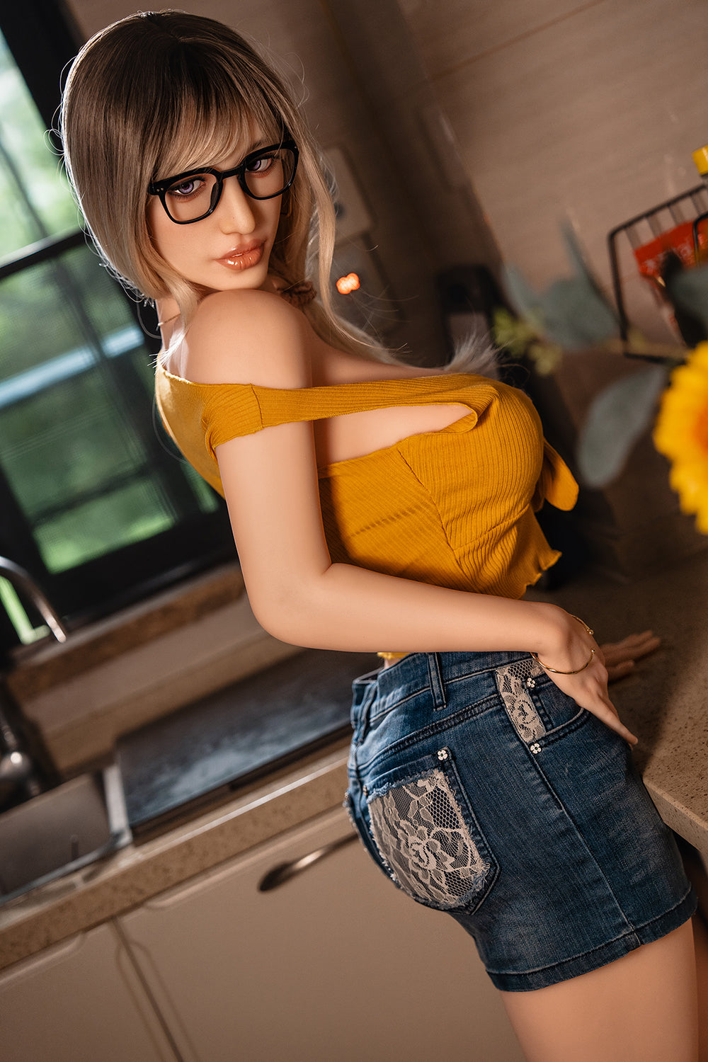 US Stock - Oaklynn 170cm TPE Sex Doll Ultra Realistic Big Boobs Adult Love Doll