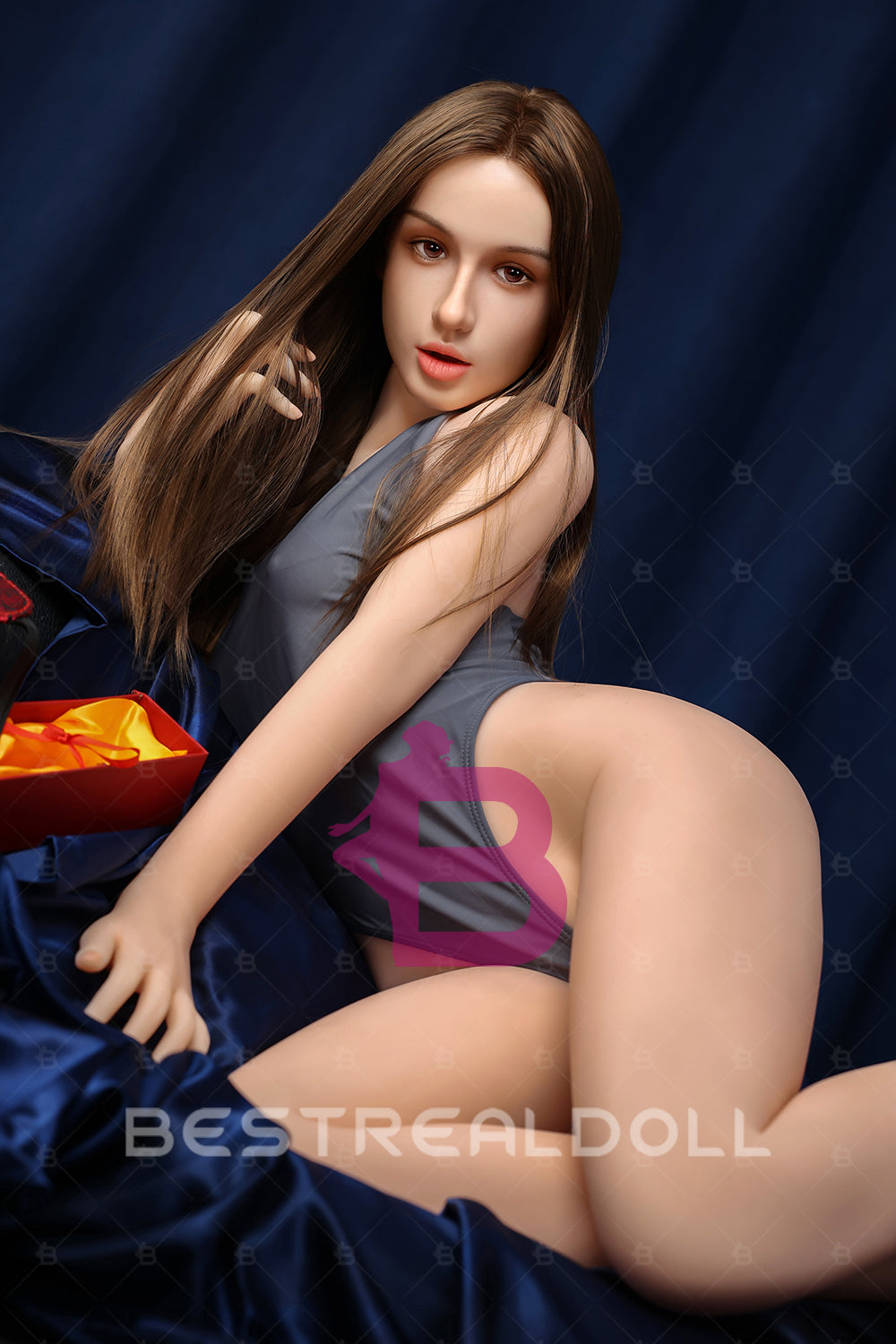 US Stock - YAMIEE Unique Design 159cm #898E Content Creator Sunako Kirishiki Clone Silicone ROS Head Sex Doll TPE Oral Sex Love Doll (Free 2ND Head)