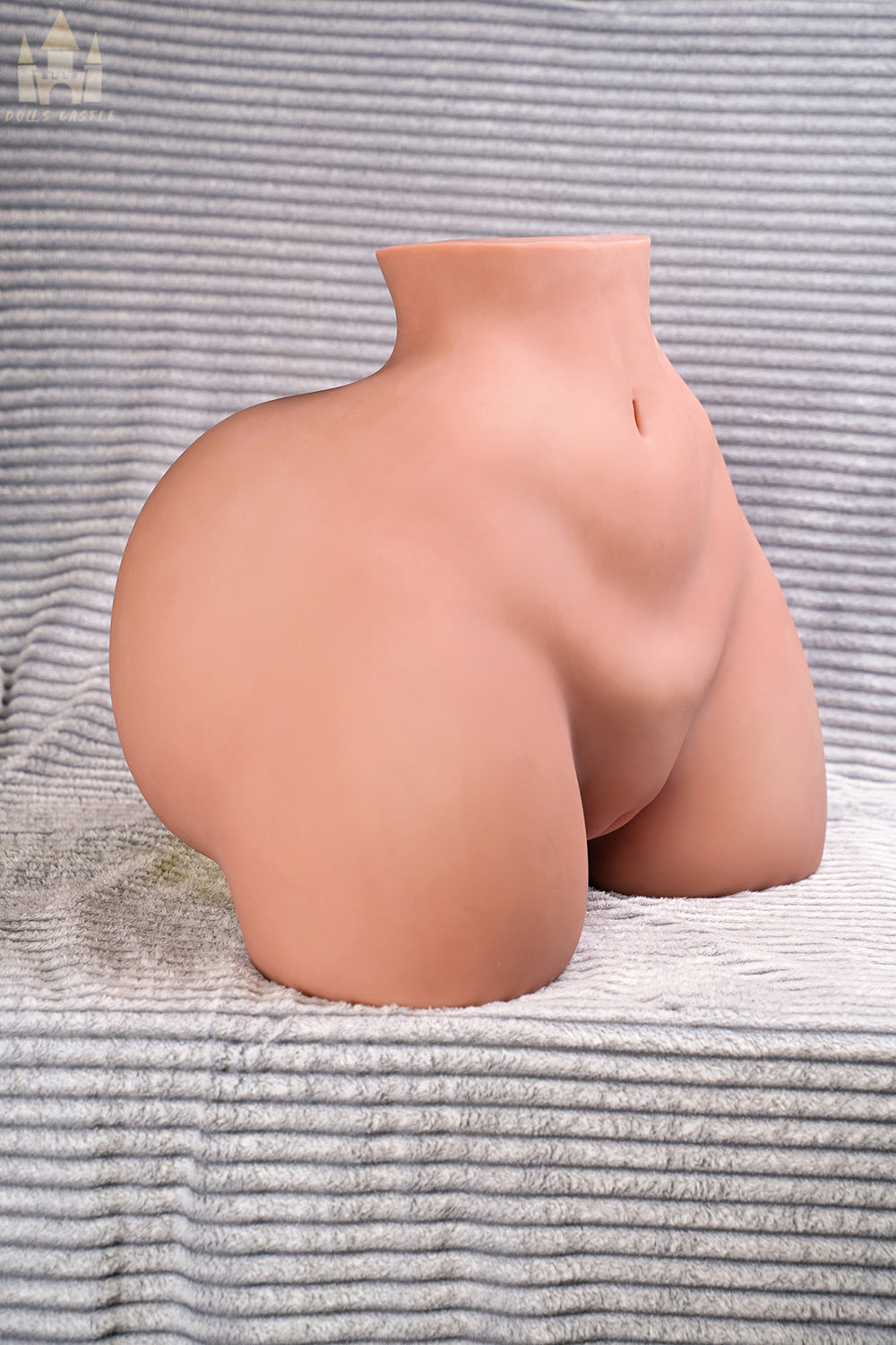 50cm Tanned Skin Ultra Realistic BBW Ass Doll S-TPE Big Butt Sex Doll Torso Big Ass Torso