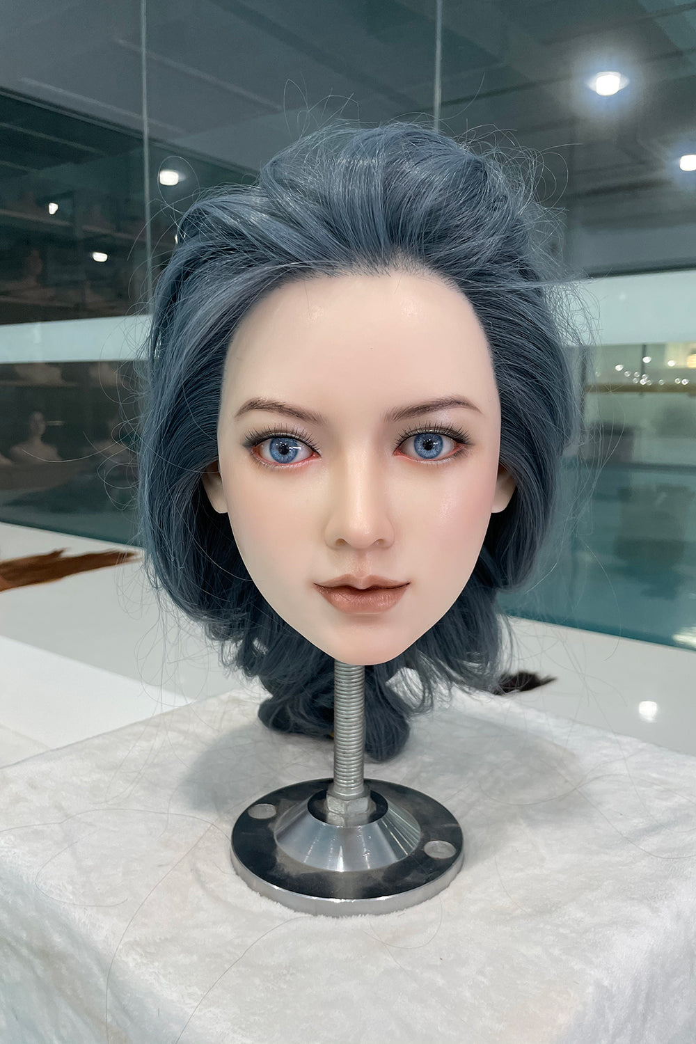 US Stock - Aisling 158cm S18 Silicone Head Sex Doll Medium Breasts TPE Body Adult Love Doll (Free 2ND Head)