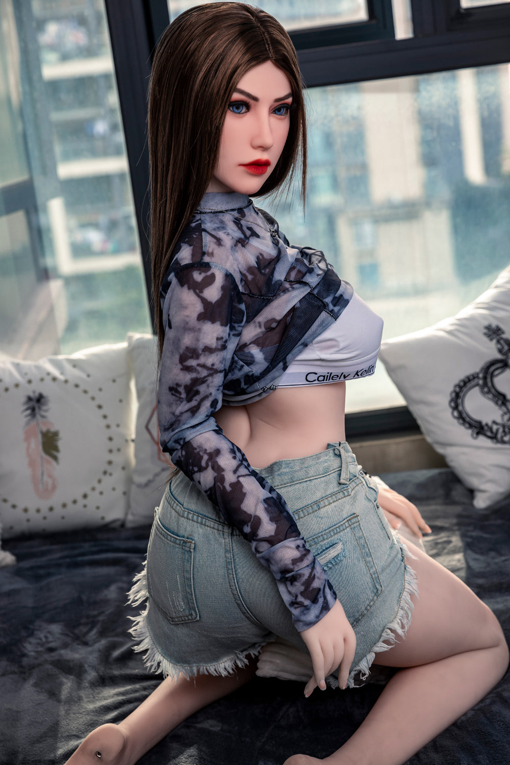 US Stock - Shalina 160cm #C9 Realistic TPE Sex Doll White Skin Big Boobs Adult Love Doll