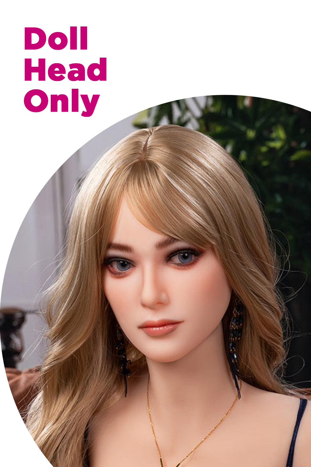 US Stock - YAMIEE Keisha SNK25 TPE Sex Doll Head Only Unique Design Doll Head Only