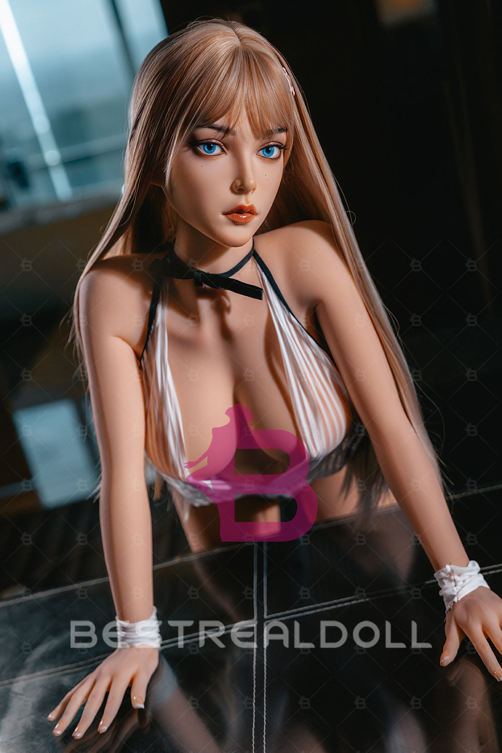 US Stock - YAMIEE Carlee 160cm K29 Silicone Head Jelly Breasts Sex Doll Natural Skin TPE Body Adult Love Doll (Free 2ND Head)