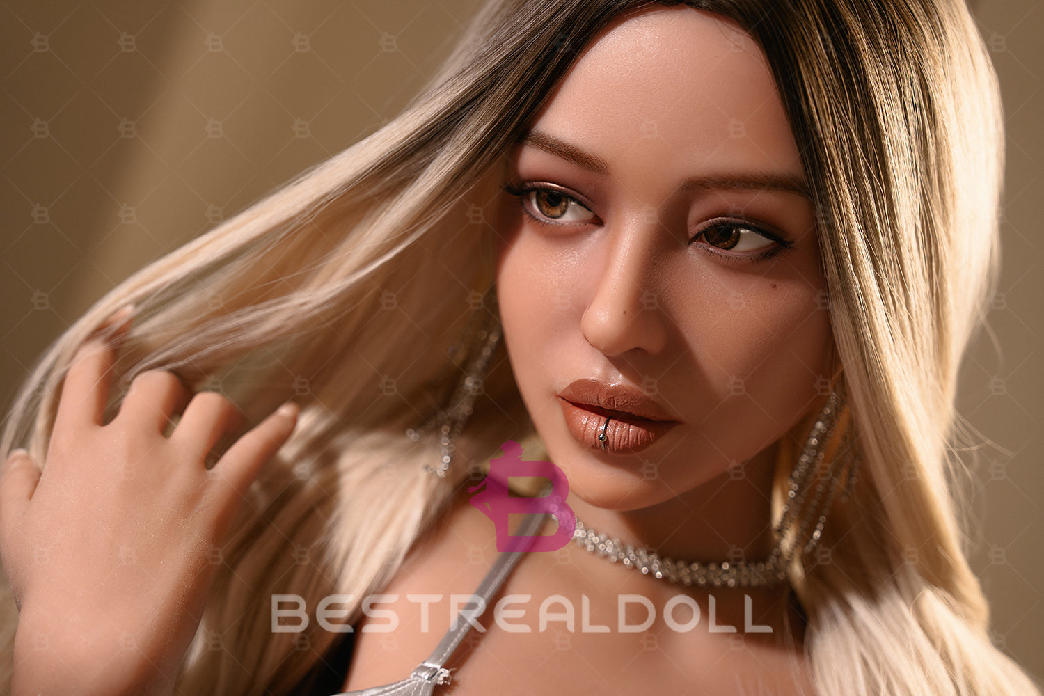 US Stock - YAMIEE Myla 164cm 662E Unique Design Silicone ROS Head Sex Doll TPE Body Realistic Adult Oral Sex Love Doll (Free 2ND Head)