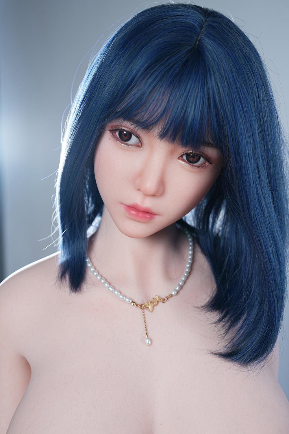 US Stock - Aiko 170cm #C39 Short Hair Silicone Head Adult Love Doll Realistic TPE Body Sex Doll (Free 2ND Head)