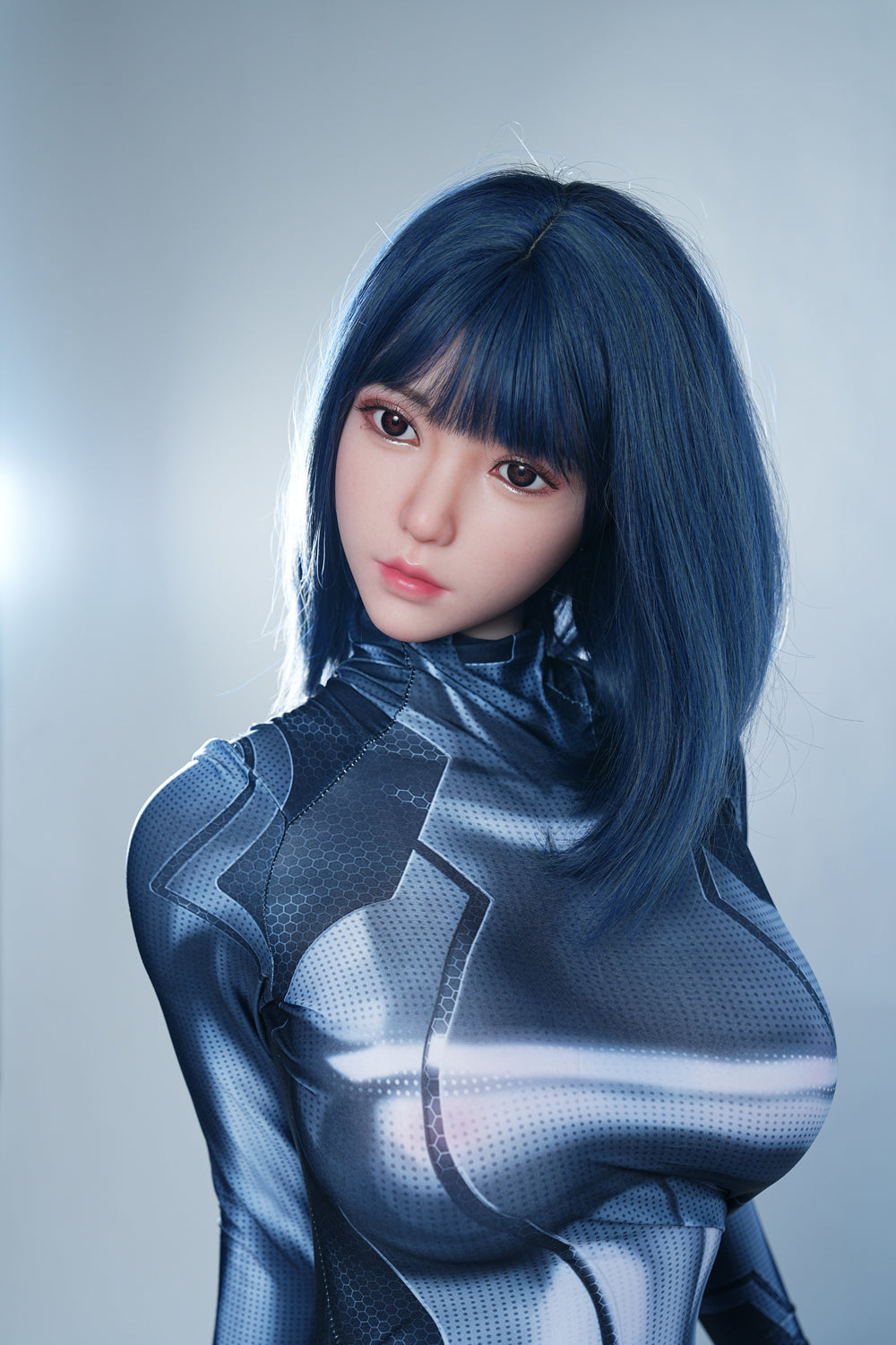 US Stock - Aiko 170cm #C39 Short Hair Silicone Head Adult Love Doll Realistic TPE Body Sex Doll (Free 2ND Head)