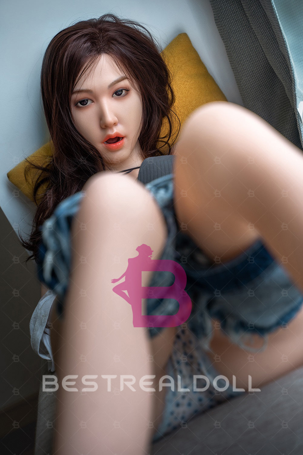 CA Stock - Thalia 160cm #545 Silicone Head Oral Sex Doll  Natural Skin TPE Body Movable Jaw Adult ROS Love Doll