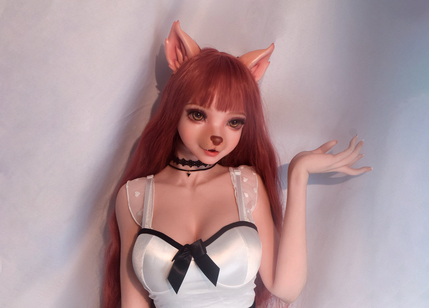 Inujima Haruko 150cm/4ft9 #ZHB003 Full Silicone Anime Sex Doll Adult Love Doll EVO Skeleton