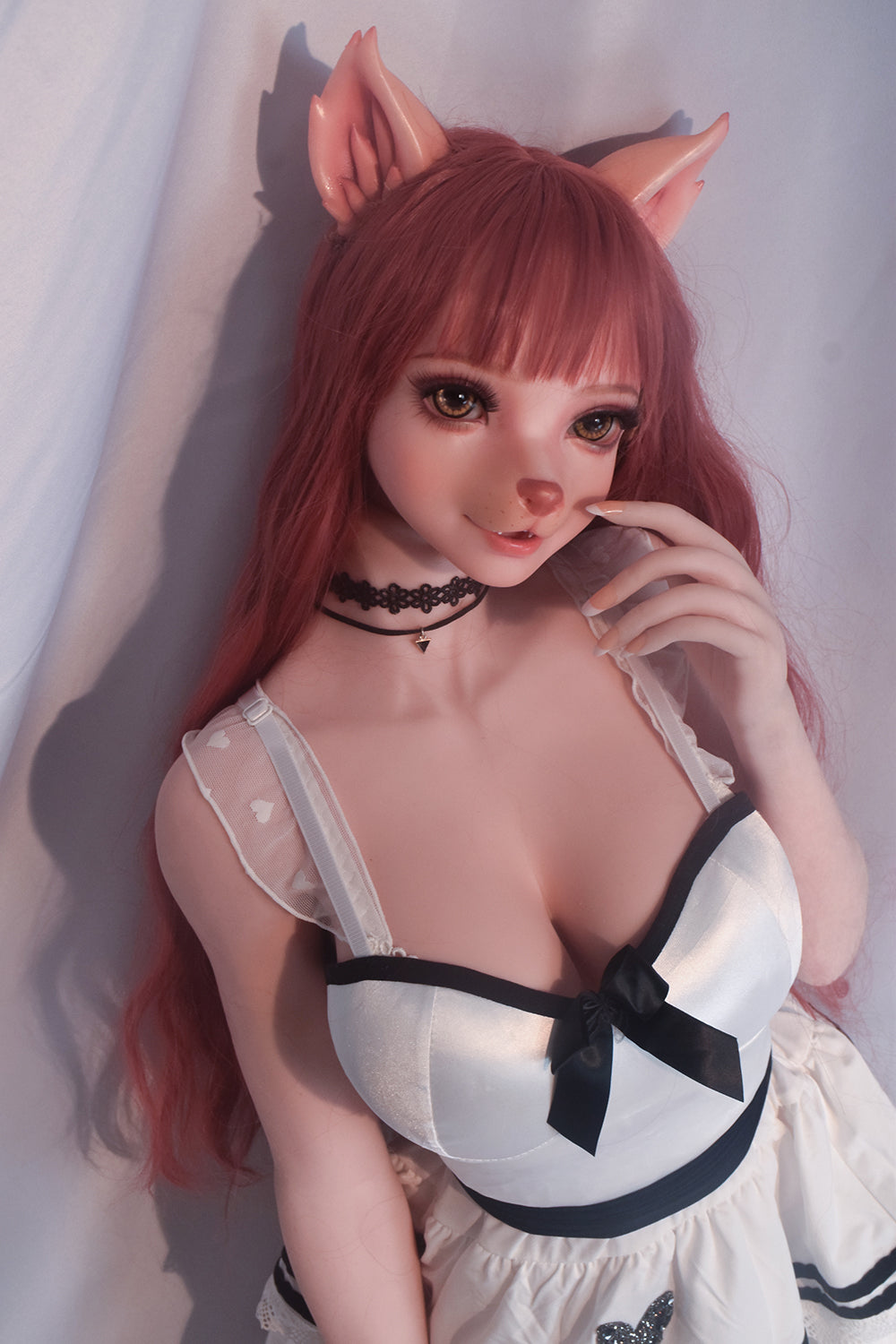 Inujima Haruko 150cm/4ft9 #ZHB003 Full Silicone Anime Sex Doll Adult Love Doll EVO Skeleton