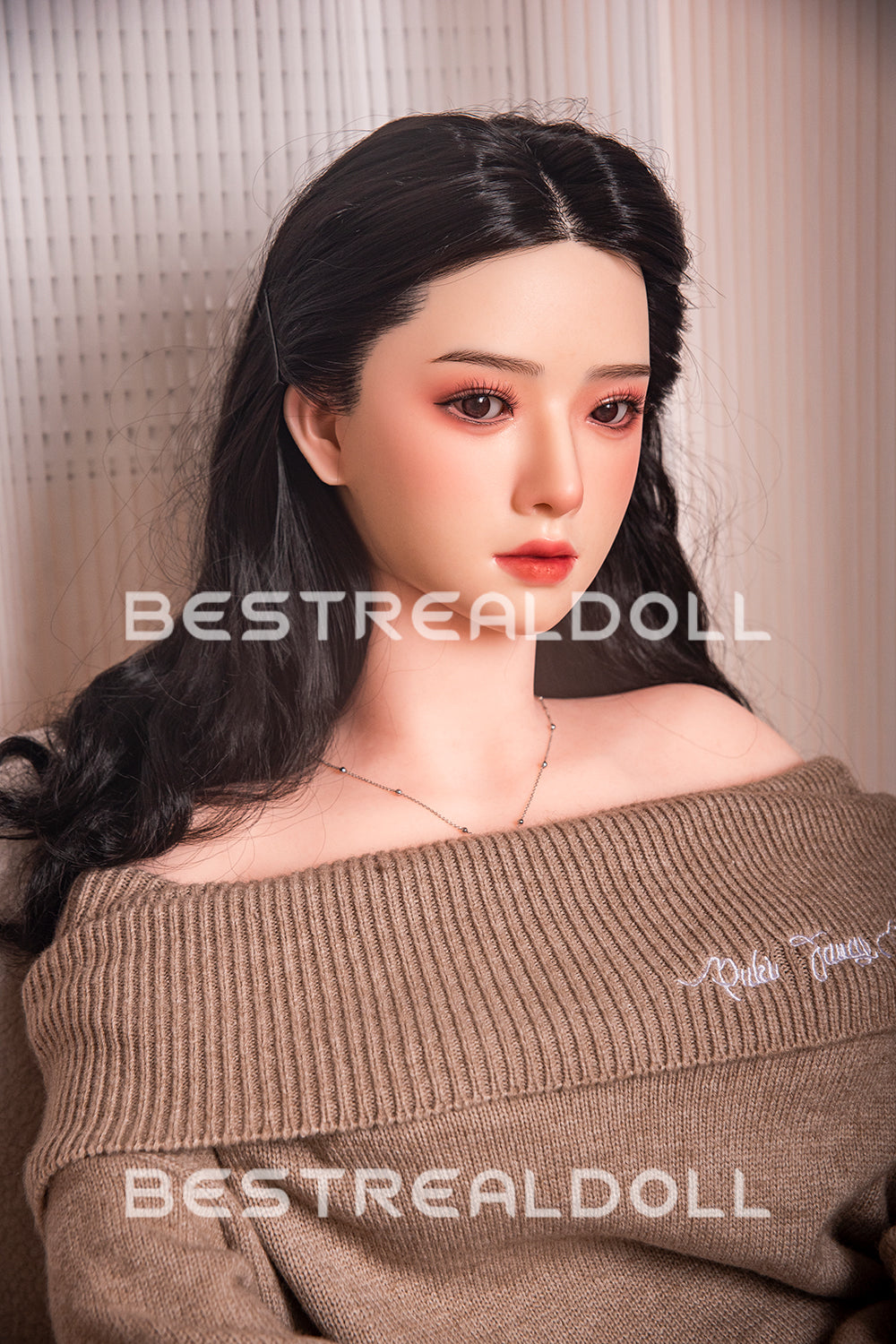 US Stock - RIDMII 163cm Unique Design Muncey Asian Medium Boobs App-Controlled Sex Doll Silicone Head TPE Body Love Doll