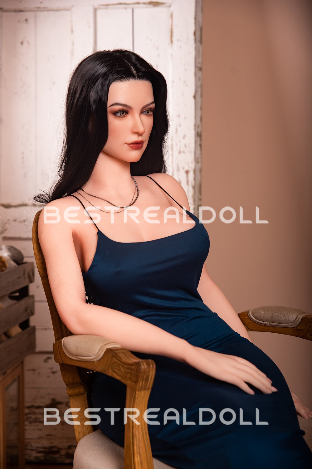 US Stock - RIDMII 163cm Unique Design App-Controlled Love Doll Karyn Plus Silicone Head Sex Doll TPE Body Adult Sex Doll