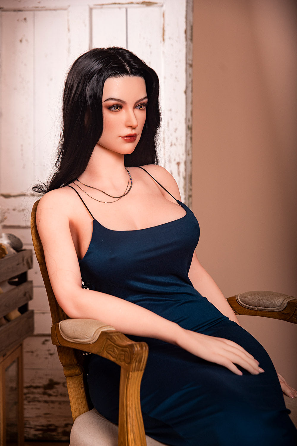 US Stock - RIDMII 163cm Unique Design App-Controlled Love Doll Karyn Plus Silicone Head Sex Doll TPE Body Adult Sex Doll