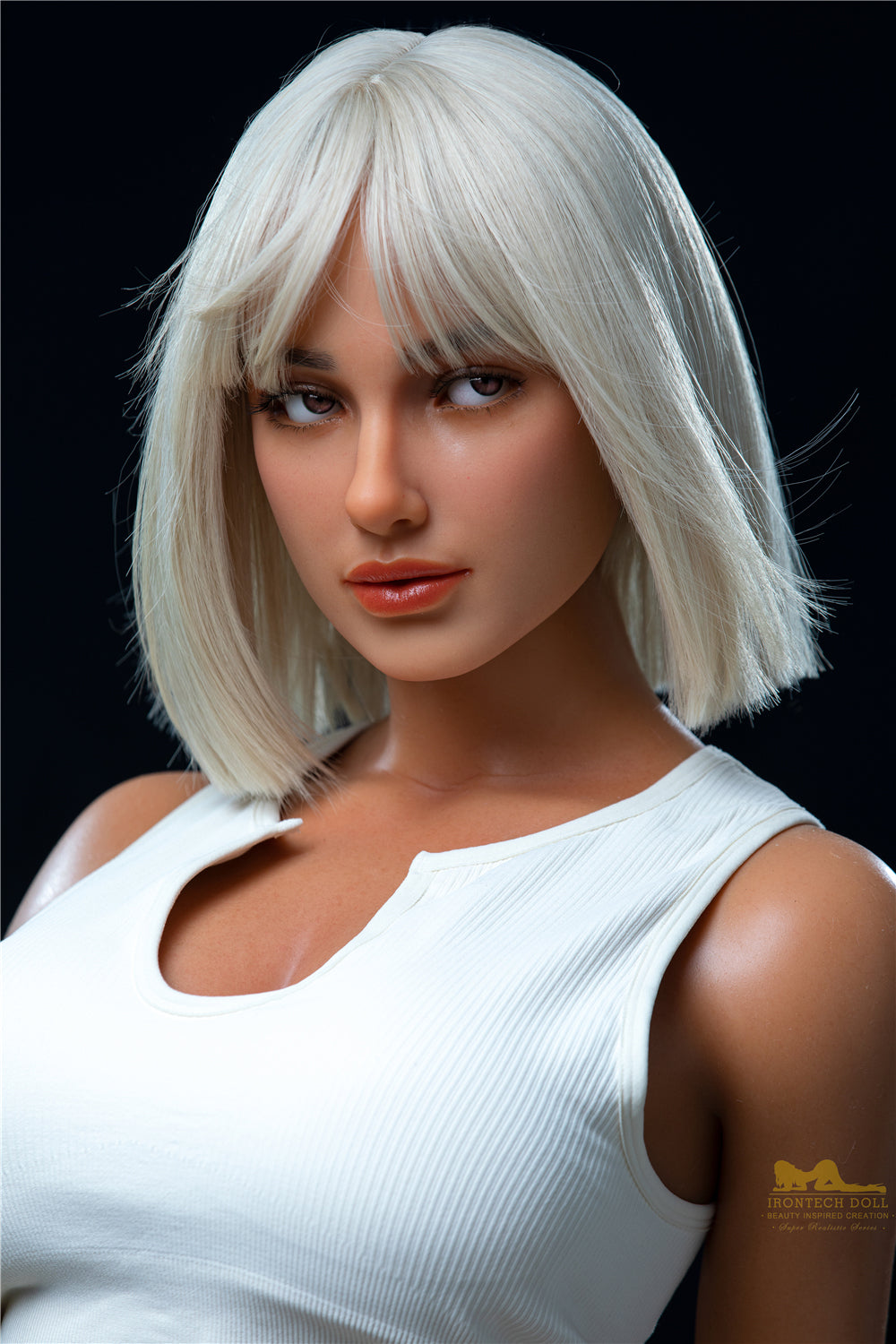 Irontechdoll Sama Plus 164cm S17 Full Silicone Love Doll Tanned Skin Realistic Adult Sex Doll