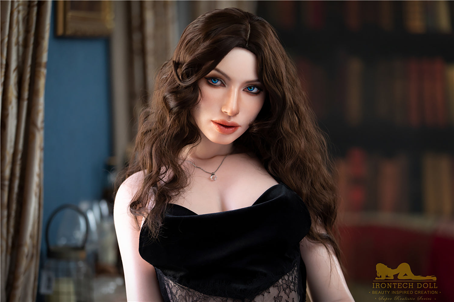 Irontechdoll Delphine 166cm S28 Full Silicone Sex Doll Natural Skin Silicone Love Doll Big Boobs