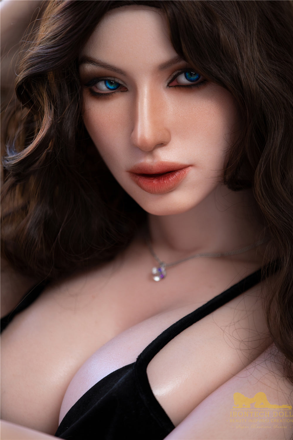 Irontechdoll Delphine 166cm S28 Full Silicone Sex Doll Natural Skin Silicone Love Doll Big Boobs