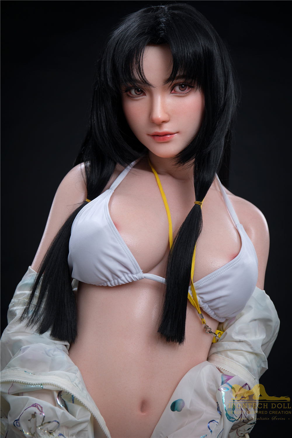 Irontechdoll Lennon Plus 166cm S32 Natural Skin Full Silicone Love Doll Big Boobs Silicone Sex Doll