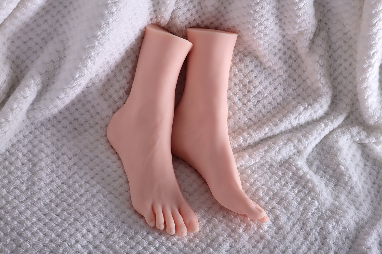 US Stock - Foot Fetish Toy Realistic TPE Foot Fetishism Adult Sex Toy without Vagina