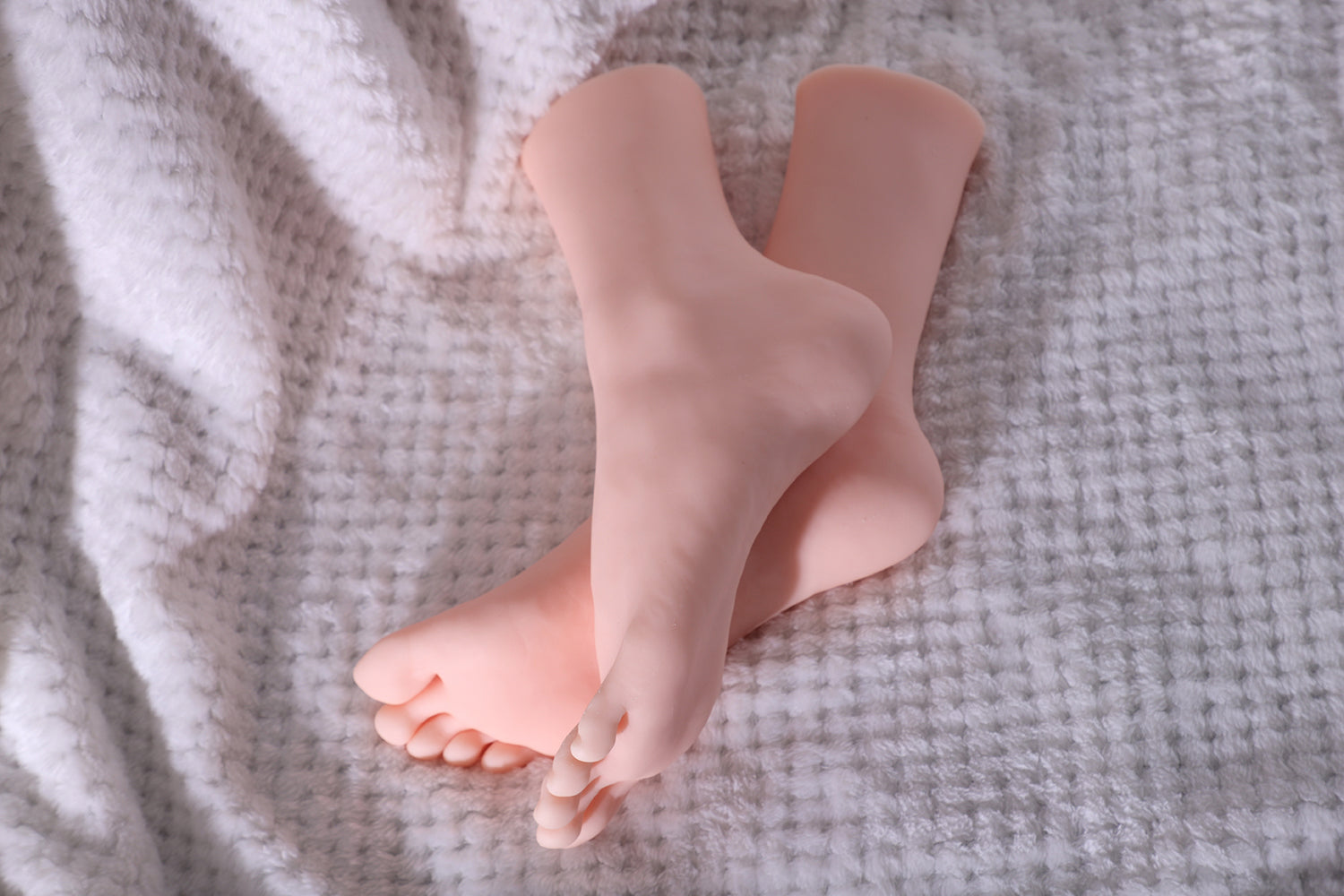 US Stock - Foot Fetish Toy Realistic TPE Foot Fetishism Adult Sex Toy without Vagina