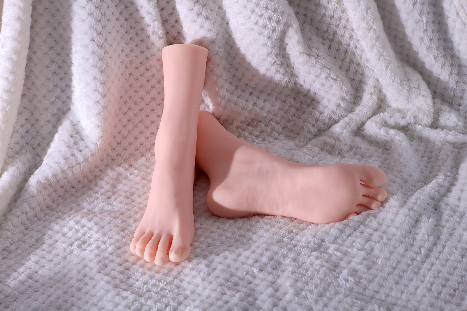 US Stock - Foot Fetish Toy Realistic TPE Foot Fetishism Adult Sex Toy without Vagina