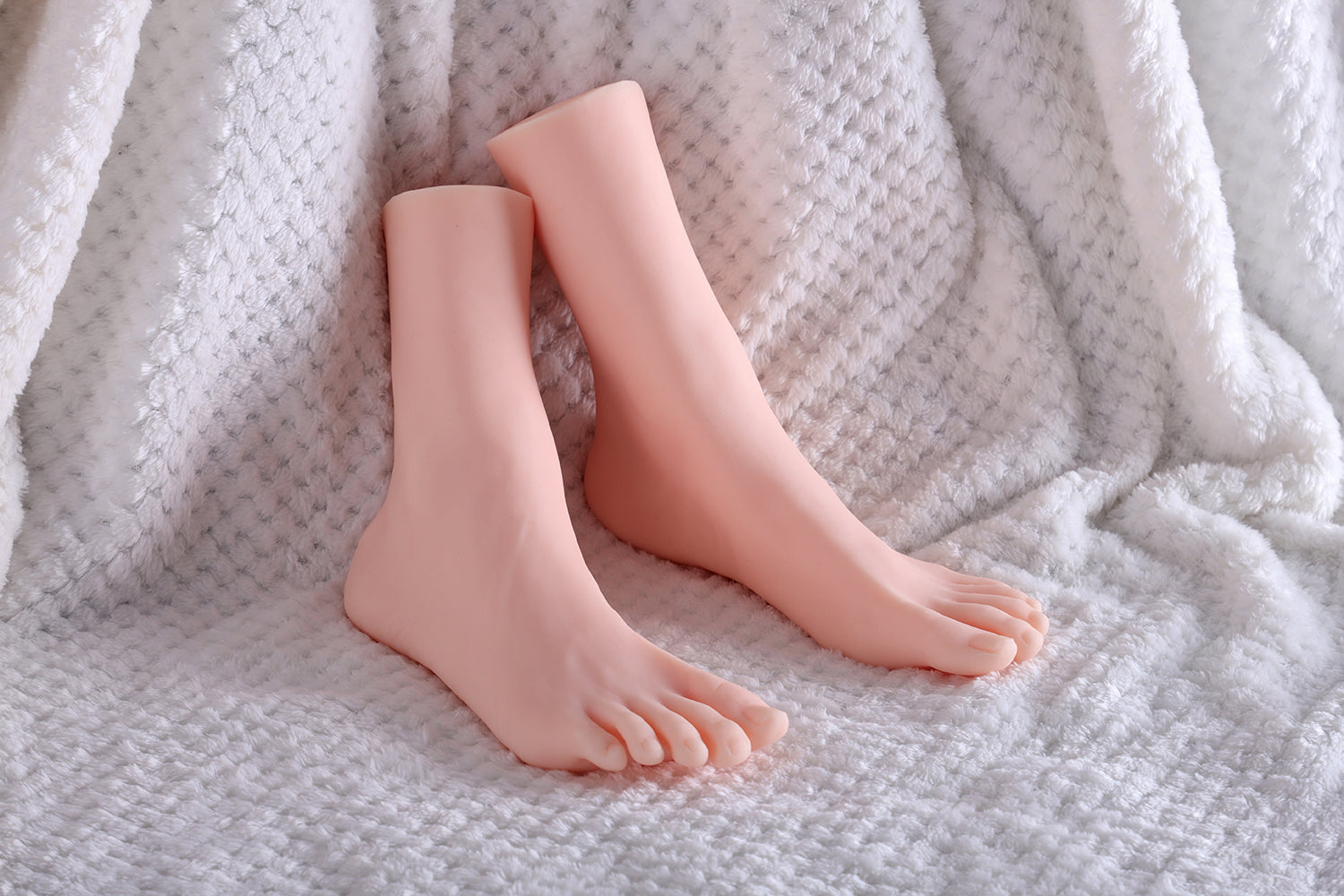 US Stock - Foot Fetish Toy Realistic TPE Foot Fetishism Adult Sex Toy without Vagina