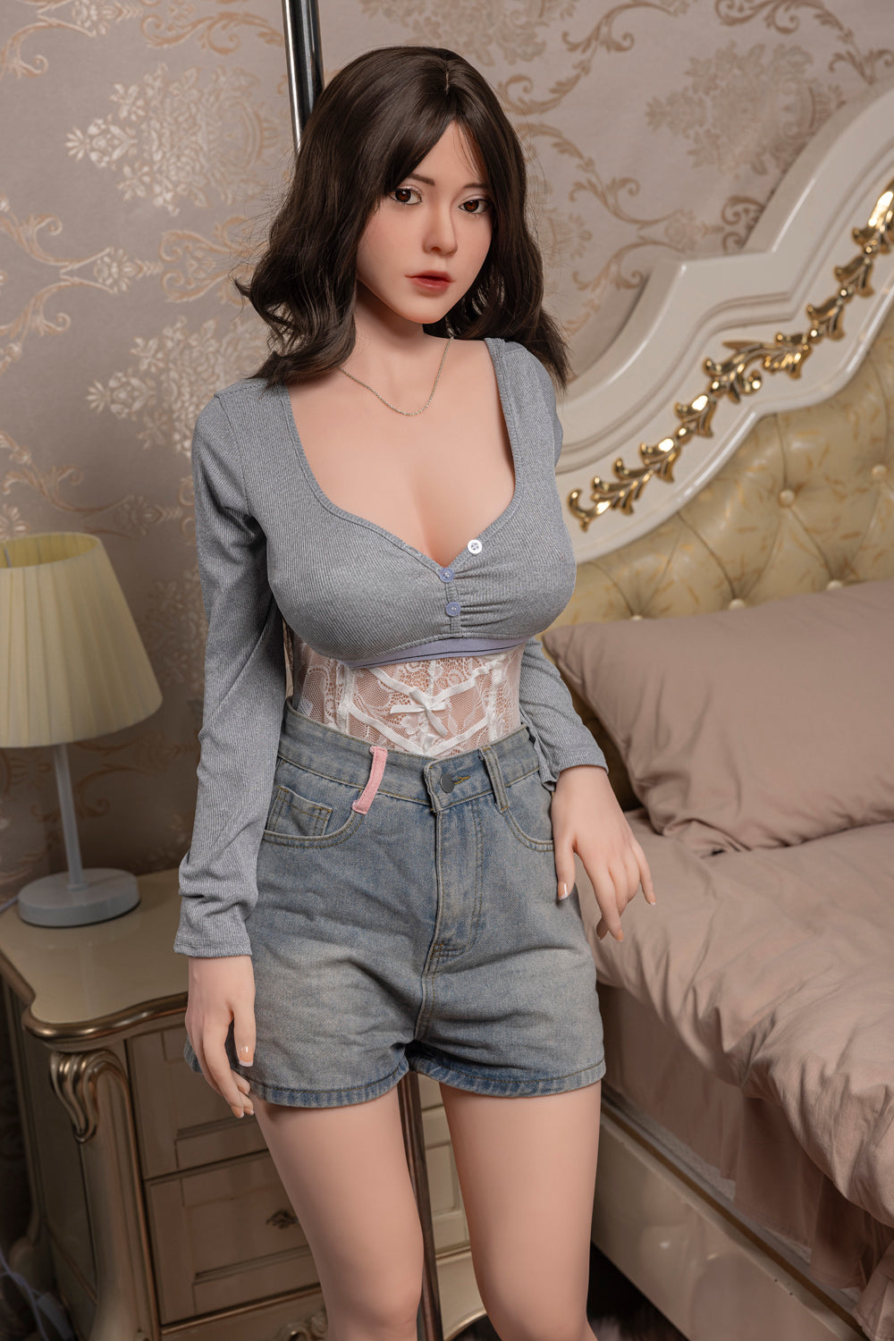 US Stock - Heidi 160cm #C20 Big Breasts TPE Sex Doll Realistic Natural Skin Adult Love Doll