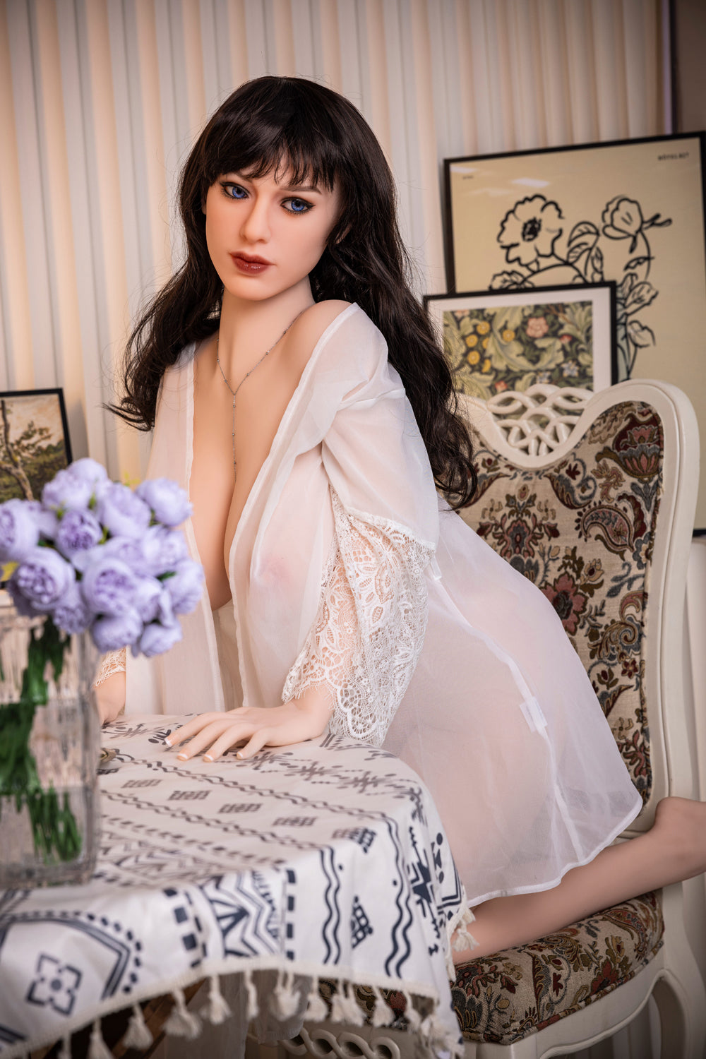 US Stock - Hattie Plus 158cm #C38 Realistic TPE Sex Doll Sexy Curve Big Breasts BBW Adult Love Doll