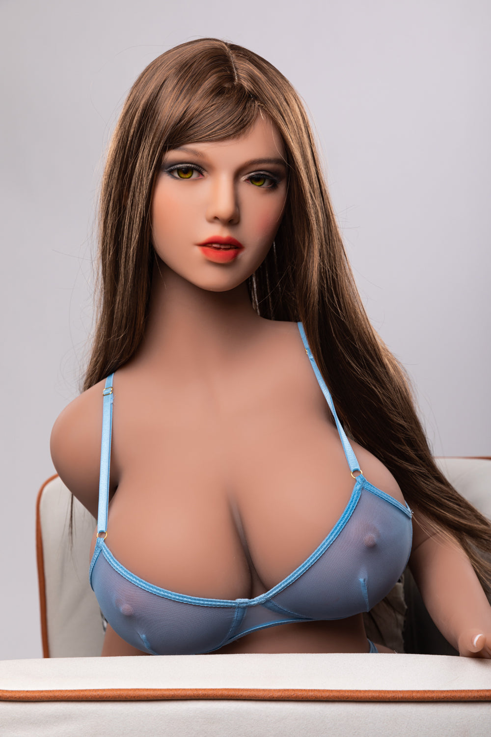 US Stock - Lasirena 75cm #C2 Realistic TPE Torso Sex Doll Tanned Skin Adult Love DollTorso