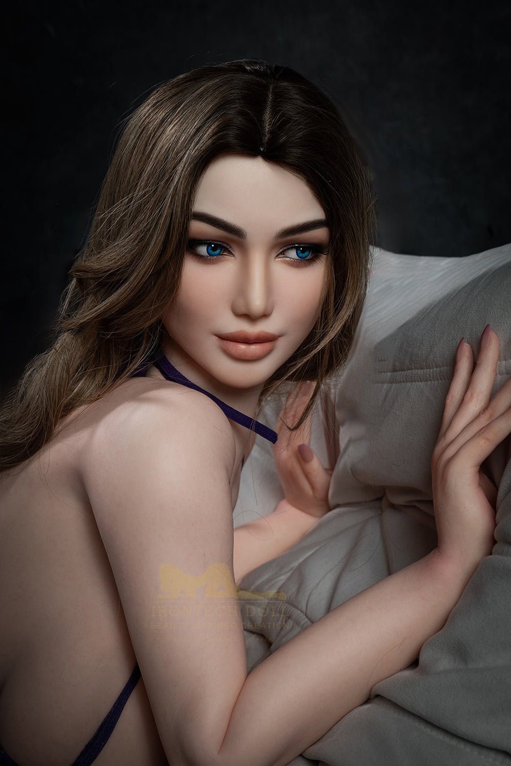 Irontechdoll Elly Plus 160cm S13 Full Silicone Sex Doll Realistic Huge Boobs BBW Silicone Adult Love Doll